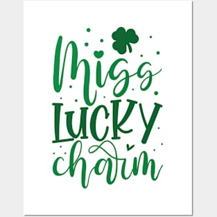 MISS LUCKY CHARM Posters and Art